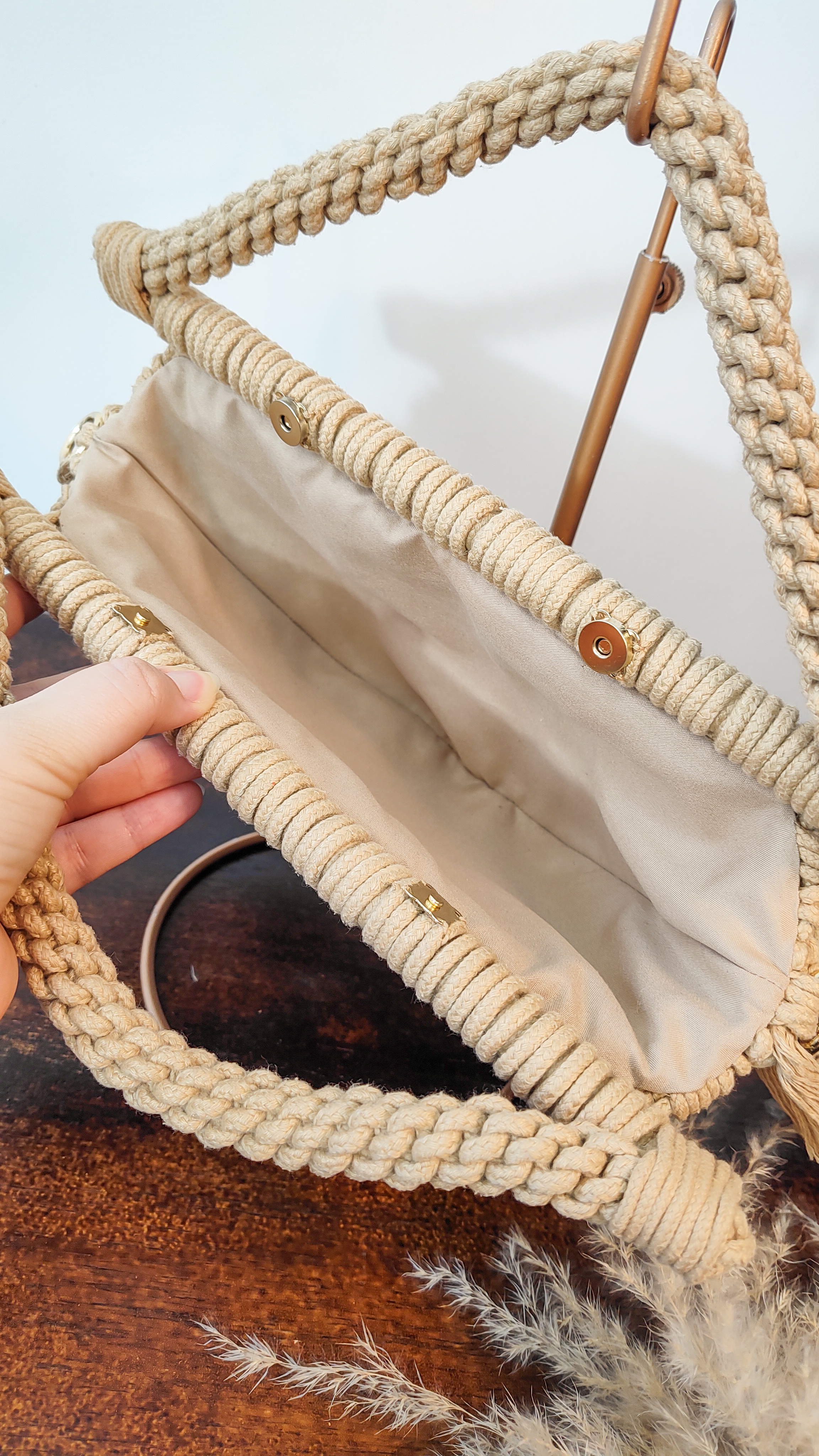 Detalhe 3 da Bolsa Olinda e Mini Olinda