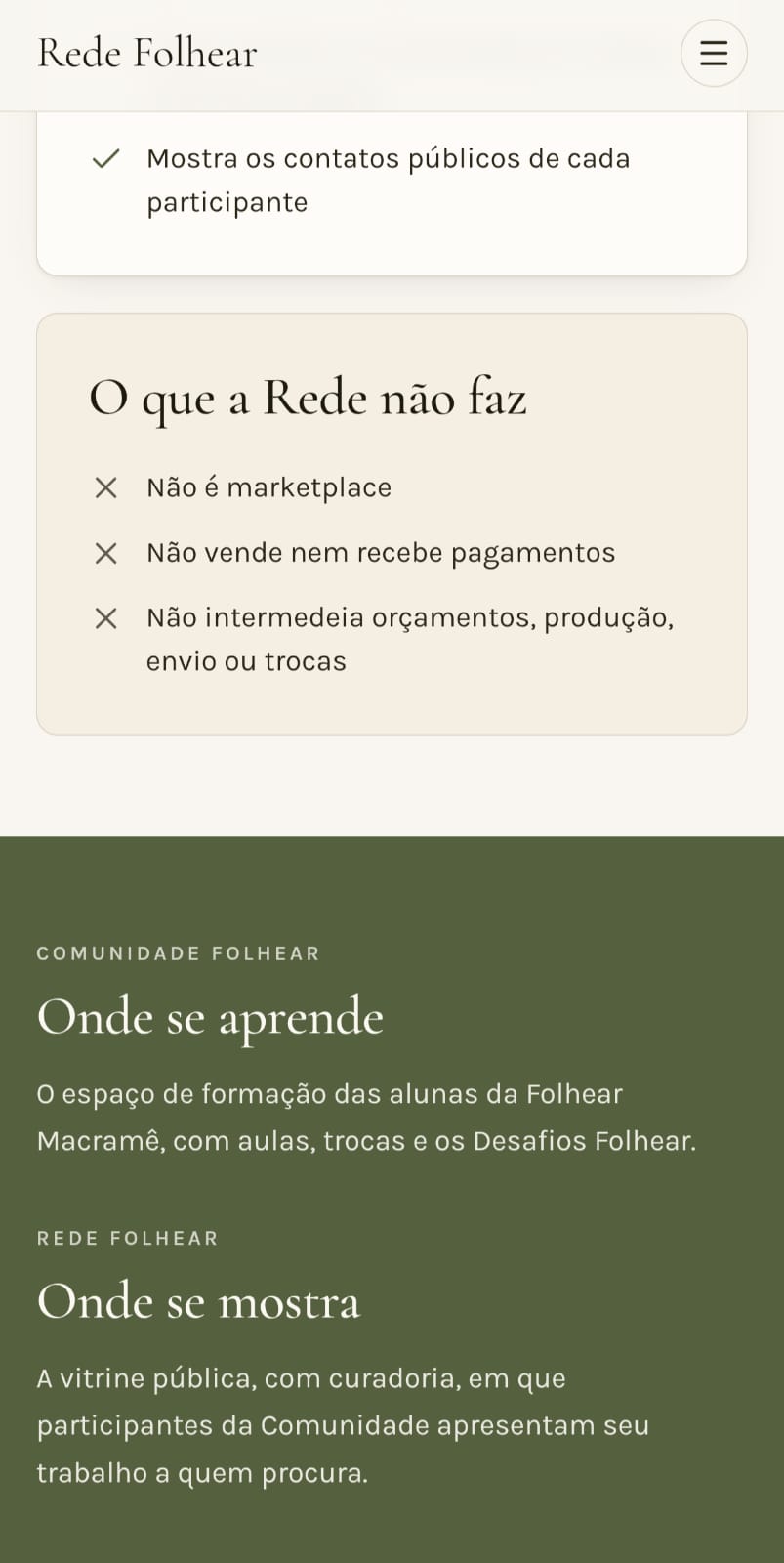 Sobre a Rede